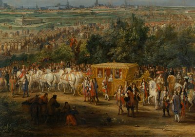 The Entry of Louis XIV by Adam Frans van der Meulen