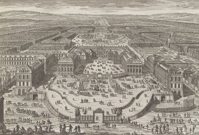 General View of the Chateau de Versailles by Adam Perelle