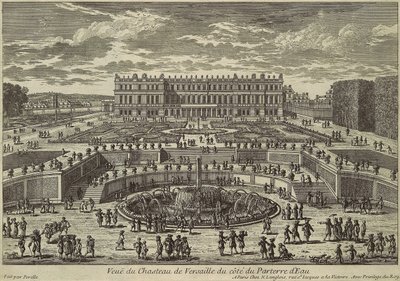 View of Versailles, Garden Facade by Adam Perelle