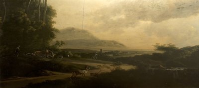 Landscape with a Winding Roadway by Adam Pynacker