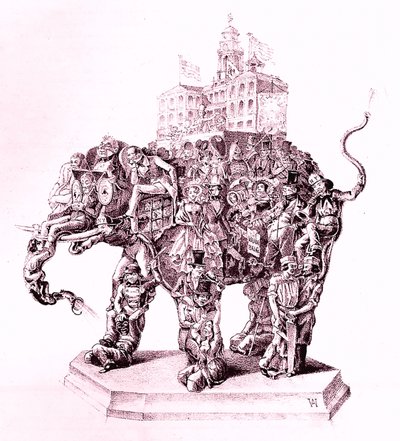 The American Museum, 1851 by Adam Weingartner