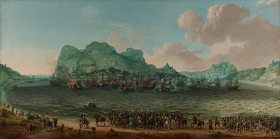 Victory over the Spanish near Gibraltar by a fleet commanded by Admiral Jacob van Heemskerck, 25 April 1607 by Adam Willaerts