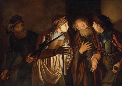 The Denial of Saint Peter by Adam de Coster