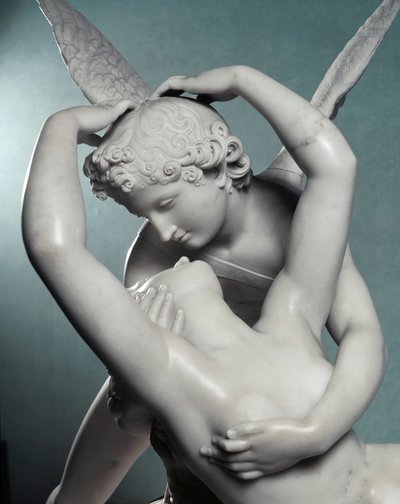 Love and Psyche (Detail) by Adamo Tadolini