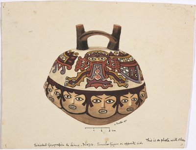 Container from Nazca, Peru by Adela Breton