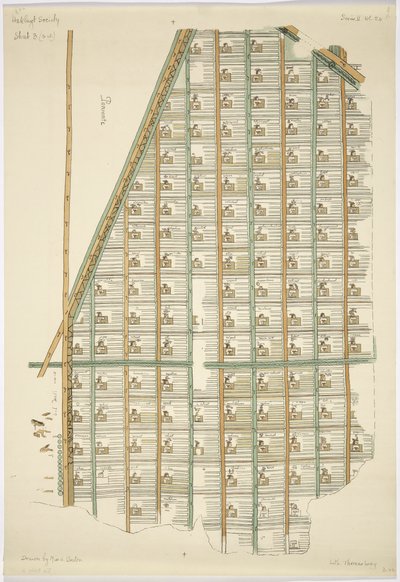 Printed copy of the Maguey Plan, in four parts by Adela Breton