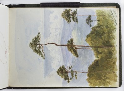 Sketchbook of watercolours, Drawings and Notes, Mexico, 1896-1898 by Adela Breton