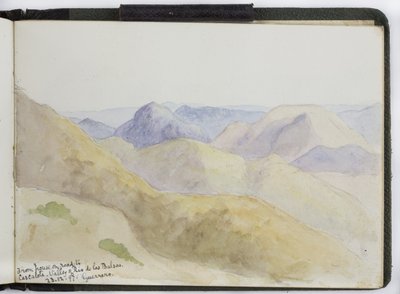 Sketchbook of watercolours, Drawings and Notes, Mexico, 1896-1898 by Adela Breton