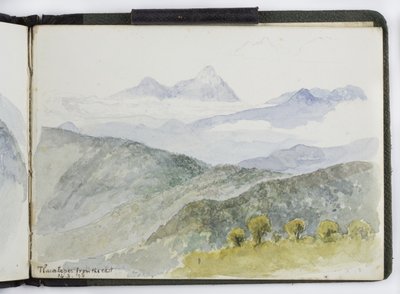 Sketchbook of watercolours, Drawings and Notes, Mexico, 1896-1898 by Adela Breton