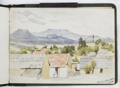 Sketchbook of watercolours, Drawings and Notes, Mexico, 1896-1898 by Adela Breton