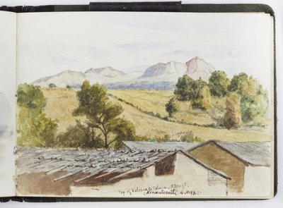 Sketchbook of watercolours, Drawings and Notes, Mexico, 1896-1898 by Adela Breton