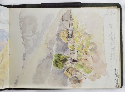Sketchbook of watercolours, Drawings and Notes, Mexico, 1896-1898 by Adela Breton