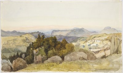 View from Near Zacualtipan Looking Towards the Gulf of Mexico by Adela Breton