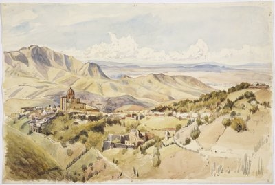 View near Guanajuato, Guanajuato State, Mexico by Adela Breton