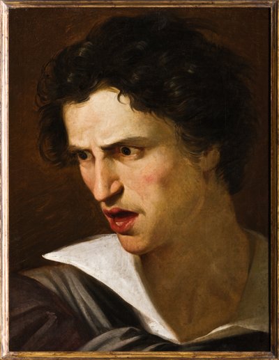 Portrait of a Man or The Mad Man by Adeodato Malatesta or Malatesti
