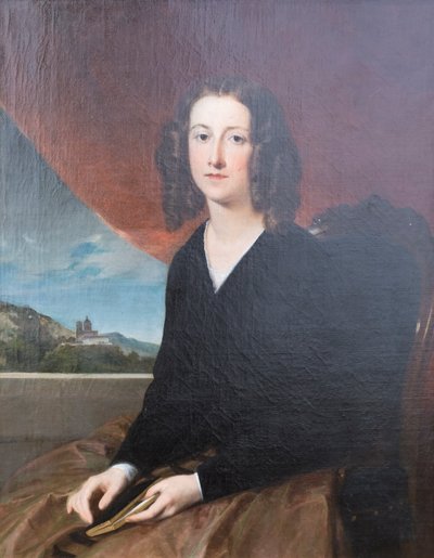 Portrait of the Daughter of Ciro Menotti by Adeodato Malatesta or Malatesti