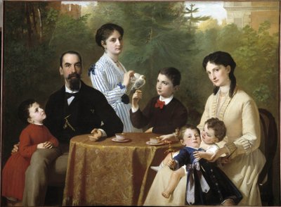 The Guastalla Family by Adeodato Malatesta or Malatesti