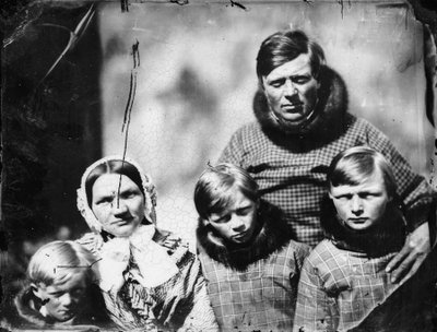 Danish Official (Hans Elberg) and Family by Admiral Edward Augustus Inglefield
