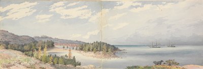 Hogland, August 24 1855, Finland by Admiral Sir Edward Gennys Fanshawe