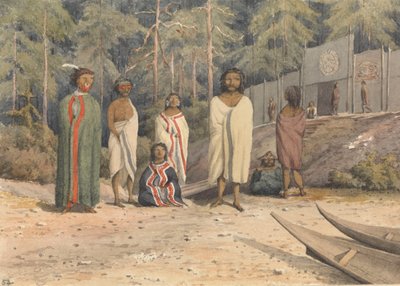 Indians at Fort Rupert, Vancouver