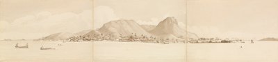 Panorama of Raiatea, Septr 1st 1849. Tahaa to the right [Society Islands] by Admiral Sir Edward Gennys Fanshawe