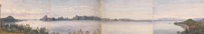 Panorama of Rio de Janeiro, Brazil by Admiral Sir Edward Gennys Fanshawe