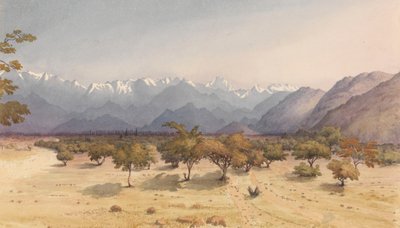 Two Leagues from Santa Rosa, January 14th 1851, with the Andes and Aconcagua by Admiral Sir Edward Gennys Fanshawe