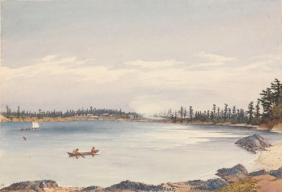 Victoria Settlement, Vancouver Island, August 13th 1851 by Admiral Sir Edward Gennys Fanshawe