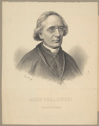 Albin Dunajewski (1817-1894), Bishop of Krakow by Adolf Dauthage
