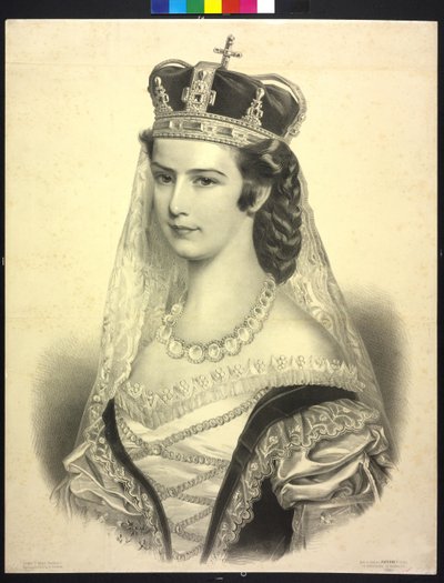 Empress of Austria Elisabeth by Adolf Dauthage