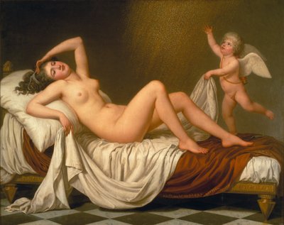 Danaë and the Shower of Gold, 1787 by Adolf Ulrich Wertmuller