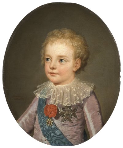Louis Joseph Xavier Francois de Bourbon, Dauphin of France by Adolf Ulrich Wertmuller