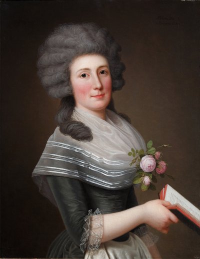 Portrait of Madame Wittfooth, née Noer by Adolf Ulrich Wertmuller