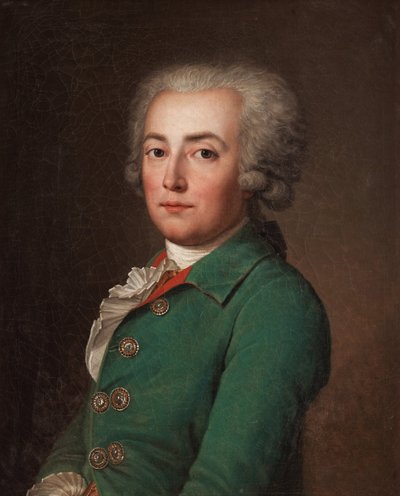 Portrait of Stanislas Marie Adélaïde, Comte de Clermont-Tonnerre by Adolf Ulrich Wertmuller
