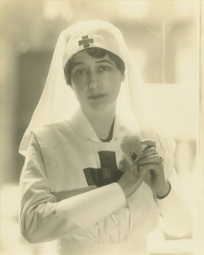 Lady Duff-Gordon as a Nurse by Adolf de Meyer