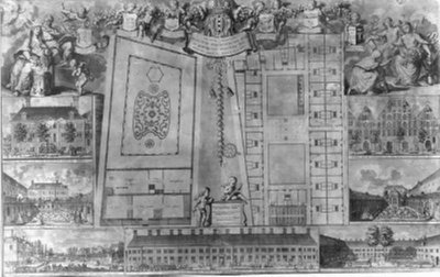 Floor Plans of the Former Ouderzijds Huiszittenhuis and Former Huiszitten Weduwenhof by Adolf van der Laan