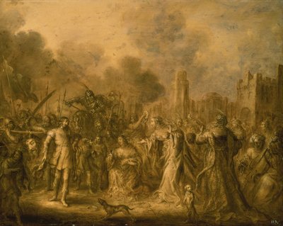 Triumph of David by Adolf van der Venne