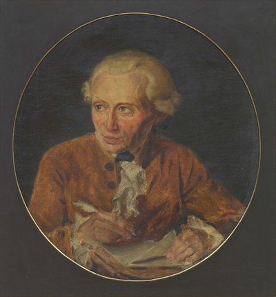 Portrait of Immanuel Kant by Adolf von Heydeck