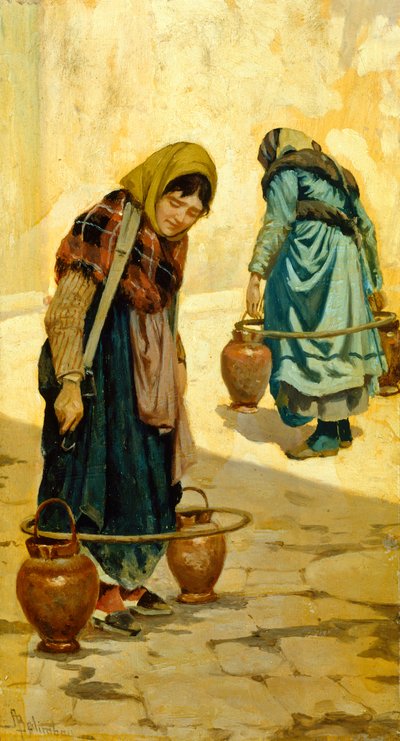 Water carriers by Adolfo Belimbau