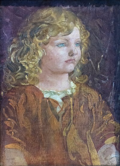 Portrait of Adriana, Daughter of the Artist by Adolfo de Carolis