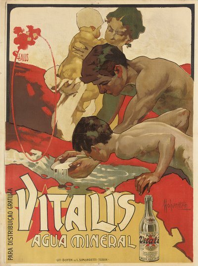 Advertising Poster for the Mineral Water 