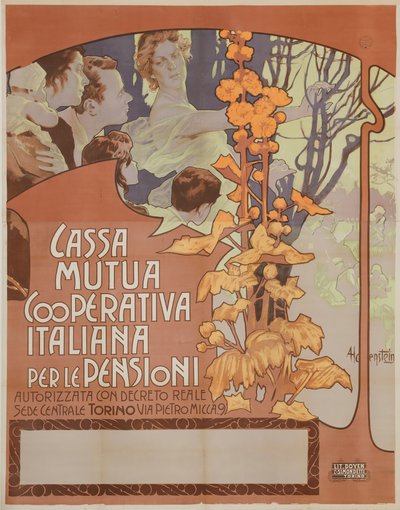 Cassa nazionale mutua cooperativa per le pensioni by Adolfo Hohenstein