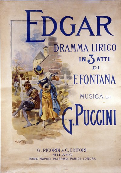 Poster for the Opera 