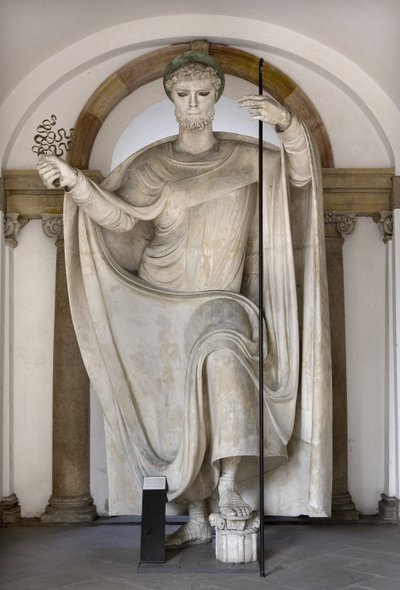 Saint Ambrose, Bishop of Milan by Adolfo Wildt