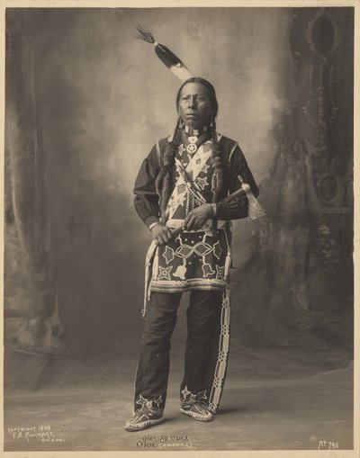Chas. Biddle, Otoe (Omahas) by Adolph F. Muhr
