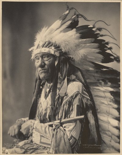 Chief Little Wound, Oglala Sioux by Adolph F. Muhr