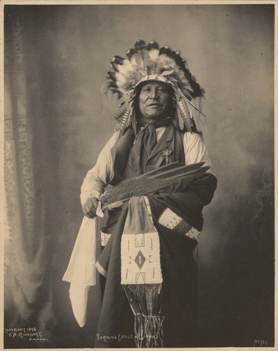 Turning Eagle, Sioux by Adolph F. Muhr