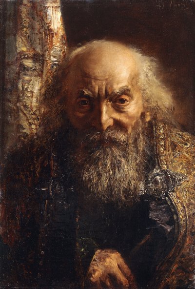 The Rabbi of Baghdad by Adolph Menzel