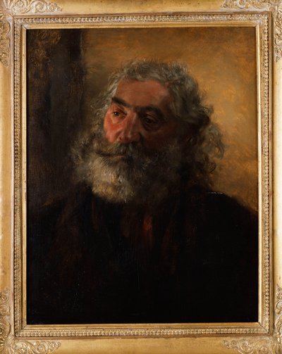 Portrait of a Bearded Man by Adolph Menzel