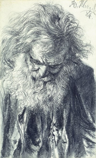 Portrait of an Old Man, 1884 by Adolph Menzel